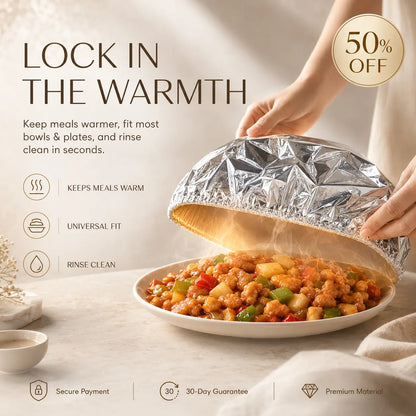 🔥 80% OFF Insulated Food Covers | Nectavira® Universal Fit Covers to Keep Meals Warm, Fresh & Ready to Serve