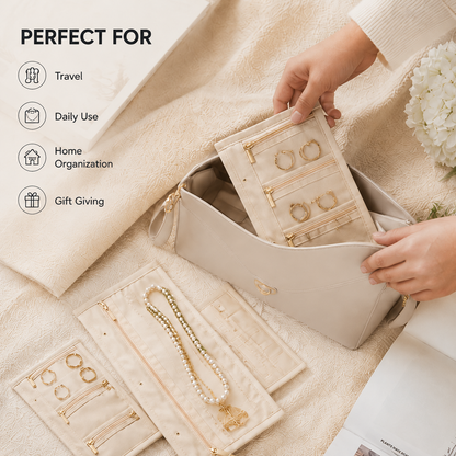 Nectavira® 5-Piece Jewelry Organizer Pouch Set