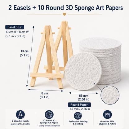 🎨 3D Puffy Art Set — 45% OFF | Only 8 Left!