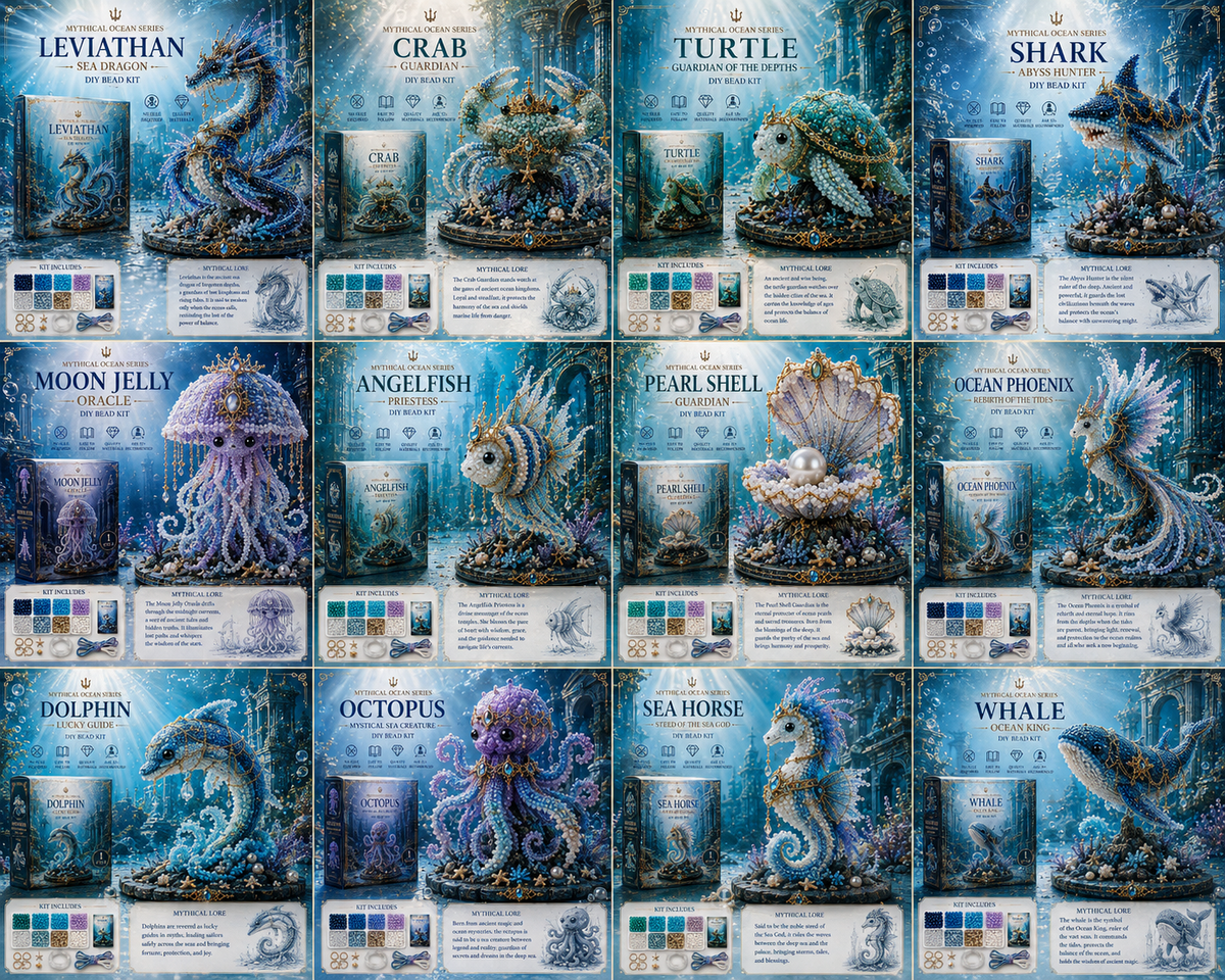 Mythical Ocean DIY Bead Kit collection