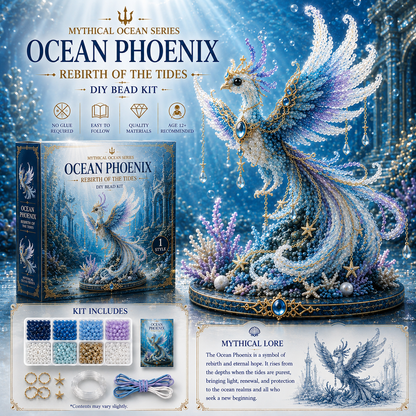 🌊 Mythical Ocean DIY Bead Kit – Choose From 12 Collectible Ocean Creature Styles