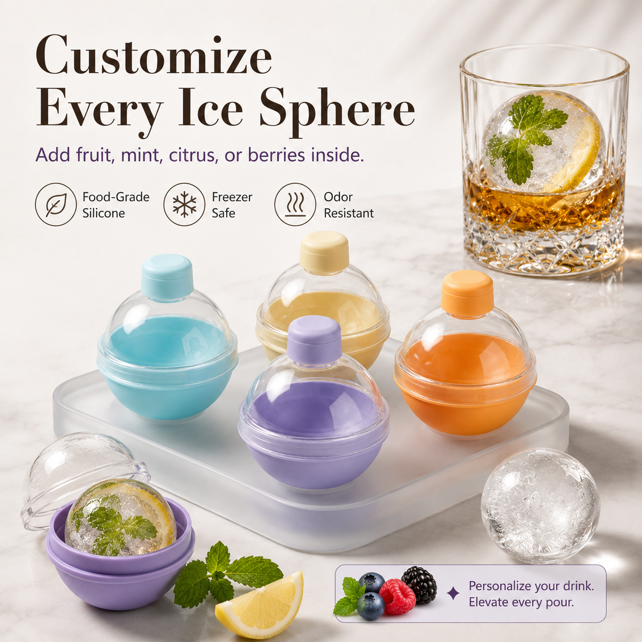 🧊🥃Only 6 Left at 50% OFF | Ice Ball Mold