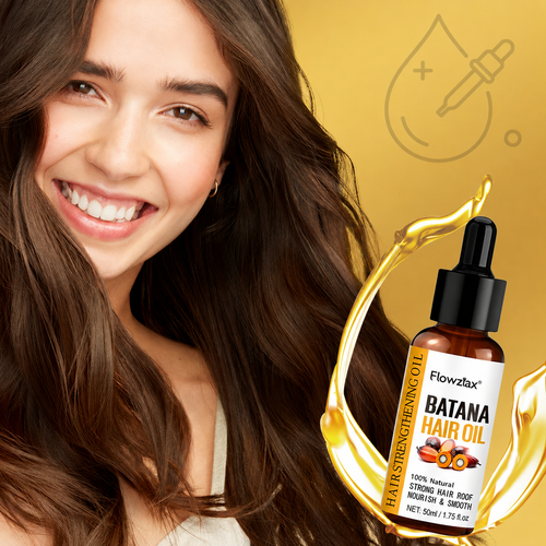 🌿 Nectavira® Batana Hair Care Oil – Nourishing Add-On for Dry Ends & Shine
