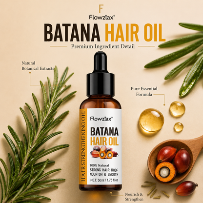 🌿 Nectavira® Batana Hair Care Oil – Nourishing Add-On for Dry Ends & Shine