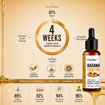 🌿 Nectavira® Batana Hair Care Oil – Nourishing Add-On for Dry Ends & Shine