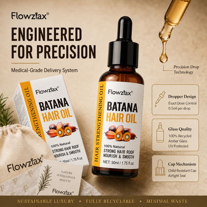 🌿 Nectavira® Batana Hair Care Oil – Nourishing Add-On for Dry Ends & Shine