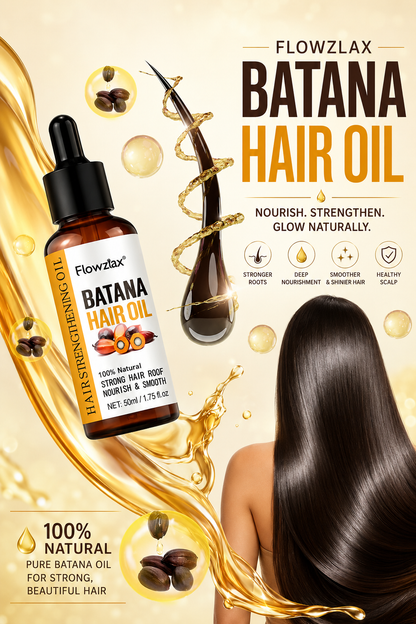 🌿 Nectavira® Batana Hair Care Oil – Nourishing Add-On for Dry Ends & Shine