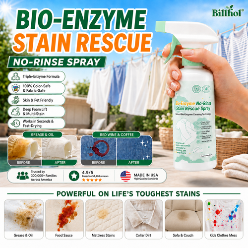 Billhol® Bio-Enzyme No-Rinse Stain Rescue Spray
