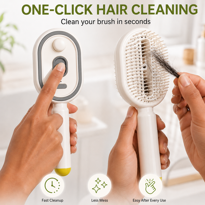 ✨ Steam Mist Straightening Comb – Salon-Smooth Hair at Home