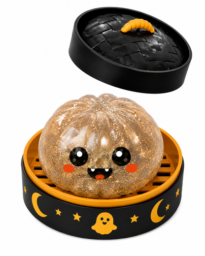 🔥 55% OFF TODAY 🎃Nectavira® Halloween Steamed Bun Squishy Random Mystery Box | 6 Spooky Styles to Collect🎃