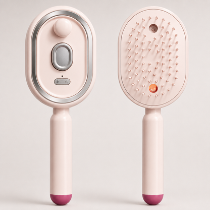 ✨ Nectavira® Smart Mist Hair Smoothing Brush