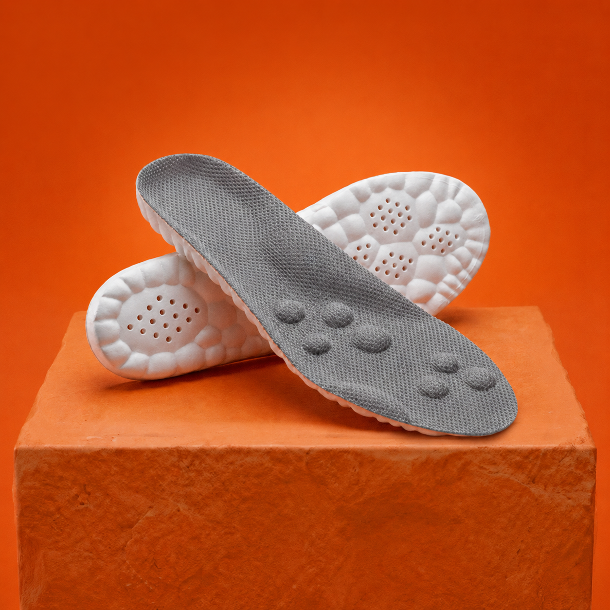 Nectavira® Acupressure Massage Insoles – Arch Support for All-Day Foot Comfort