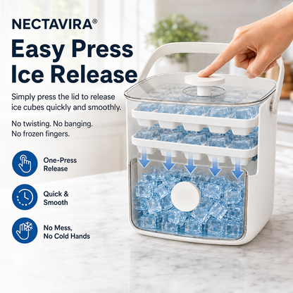 Nectavira® QuickPop Ice Tray Set — 40% OFF