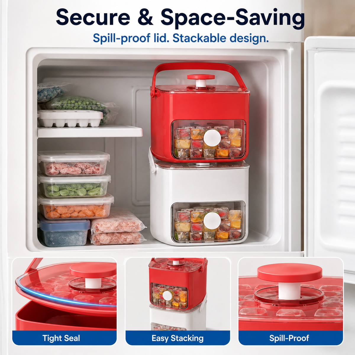 Nectavira® QuickPop Ice Tray Set — 40% OFF