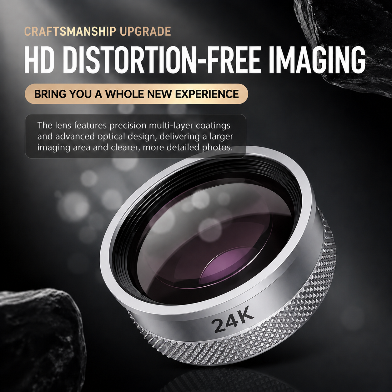 📸Nectavira® 2-in-1 Clip-On Phone Lens Kit – 150° Ultra-Wide & 12.5X Macro