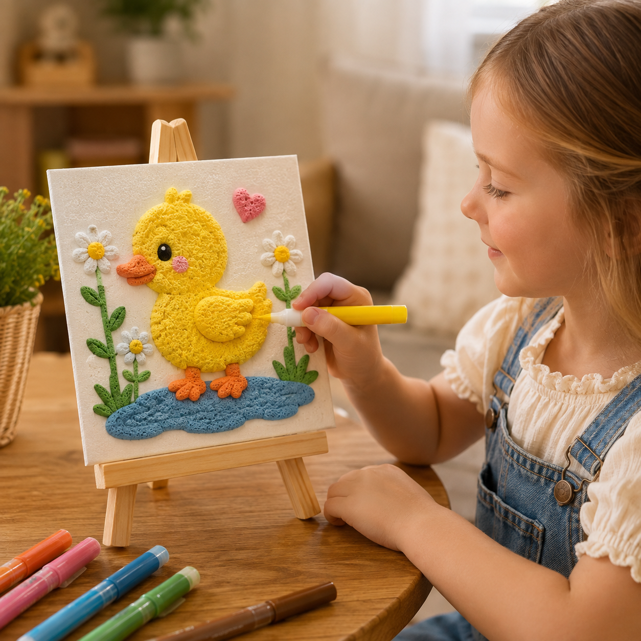 🎨 3D Puffy Art Set — 45% OFF | Only 8 Left!