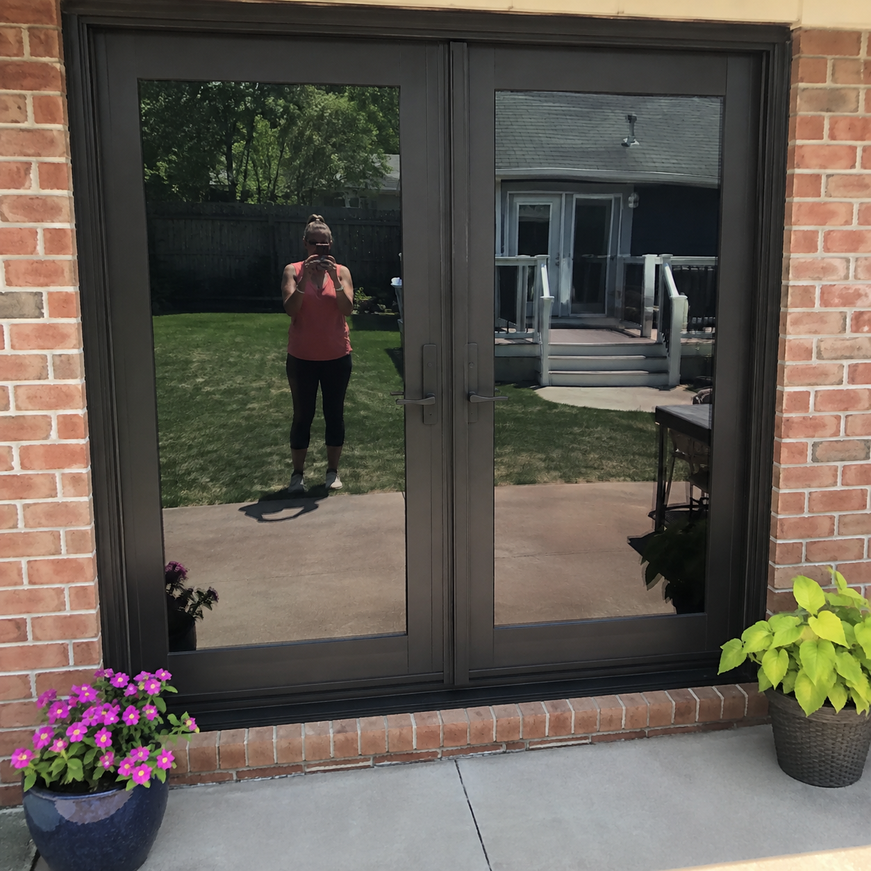 French door privacy spray customer result