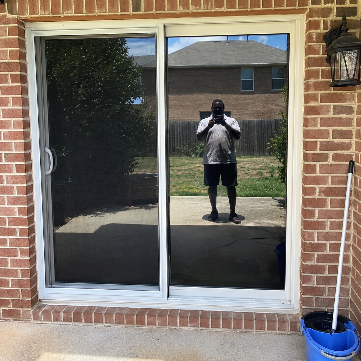 Back door privacy spray customer result