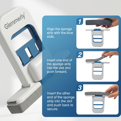 All-Purpose Squeegee – Streak-Free Cleaning for Kitchen, Bathroom & Glass Surfaces