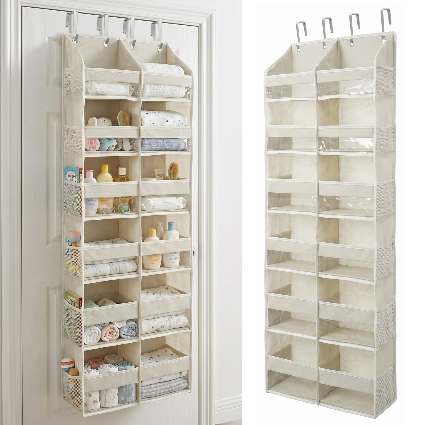 💎XL Over the Door Organizer with 2 Columns