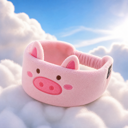 Nectavira® 🔥 Soft Bluetooth Sleep Headband For Kids, Toddlers & Adults Long Flights. Quiet Kids. Stress-Free Travel.