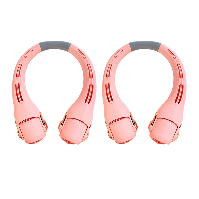 💎2026 HOT SALE🥳💞50K+ SOLD!🍃💨Neck Air Conditioner Fan – Ultra‑quiet, 360° rotating, 3 speeds. 🌬️