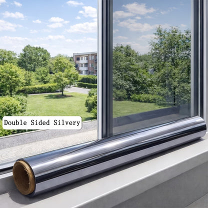 ☀️ One-Way Mirror Window Film – Heat Control & UV Protection
