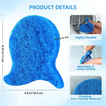 💎Laundry Pet Hair Remover – Reusable Fish-Shape Hair Catcher