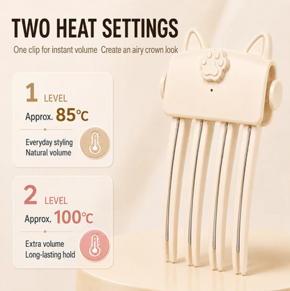Wireless Heated Volumizing Root Lift Clip