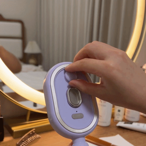 Refillable mist comb for essential oils and hair care oil liquids