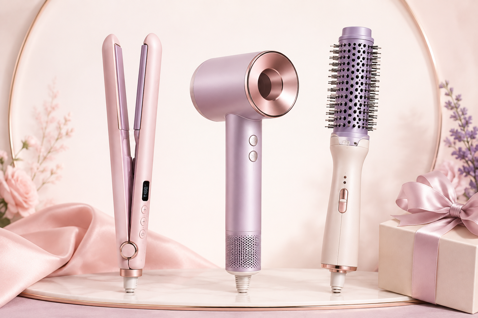 Nectavira steam smoothing hair brush promotional prize