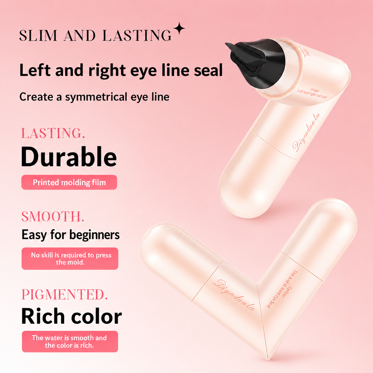 𝐍𝐞𝐜𝐭𝐚𝐯𝐢𝐫𝐚® Waterproof Winged Eyeliner Stamp Pen – Quick-Dry, Smudge-Proof & Long-Lasting