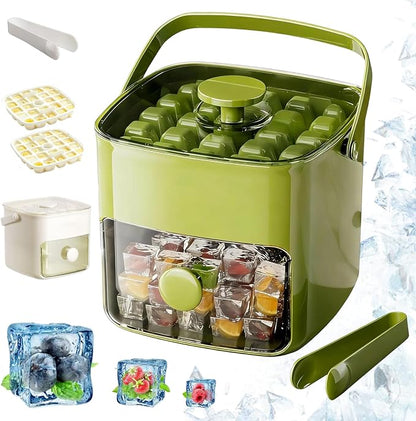 Nectavira® QuickPop 48-Cube Ice Tray Set with Storage Bin