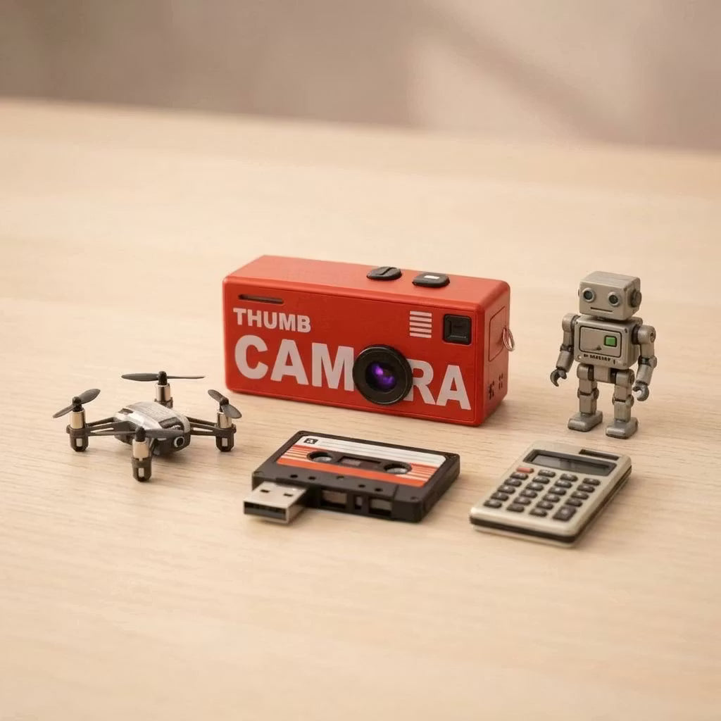 Billhol® Pro Mini Keychain Camera – Capture Everyday Moments Anywhere