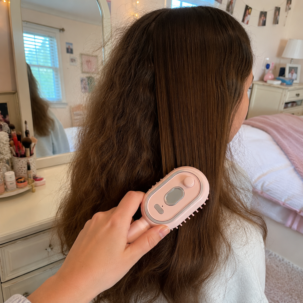 Customer smooth hair result