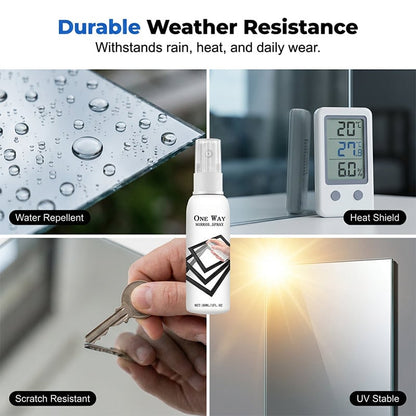 🪟 49% OFF Reflective Window Spray | One-Way Mirror Privacy Shield for Home & Car