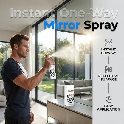 🪟 49% OFF Reflective Window Spray | One-Way Mirror Privacy Shield for Home & Car