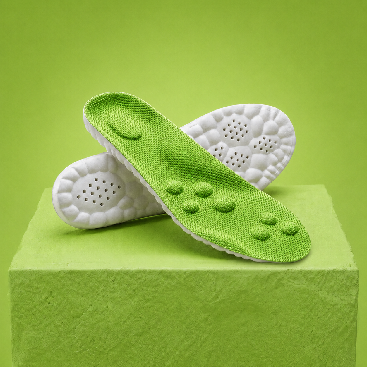 Nectavira® Acupressure Massage Insoles – Arch Support for All-Day Foot Comfort