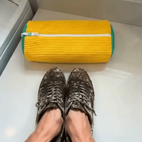 👟 Nectavira® Chenille Shoe Washing Machine Bag – Protective Mesh & Hidden Zipper 🔒