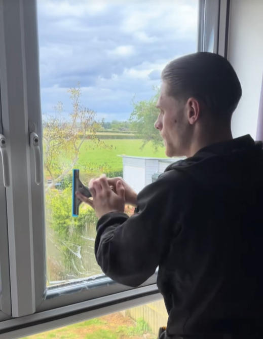 Window insulation privacy film customer review photo