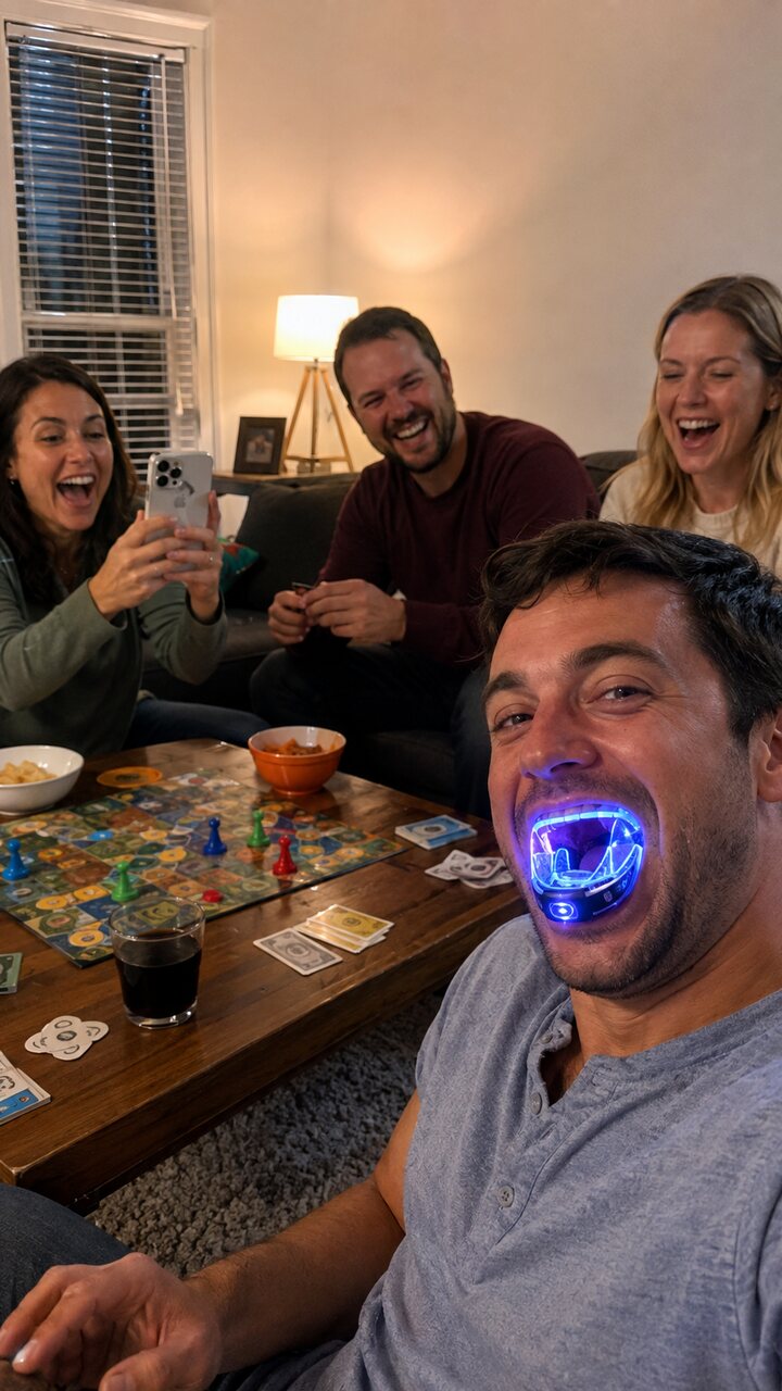 Weekend game night moment