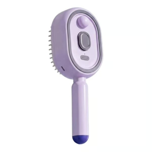 Nectavira® 3-in-1 Electric Air Cushion Massage Comb with Mist Spray, Self-Cleaning Steam and Essential Oil Function, Rechargeable Scalp Massage Brush🔥