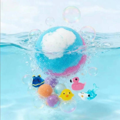 🎁Gentle Kids Bath Bomb Set – Food-Grade Colors, Surprise Toys & Fun Bath Time Adventures🔥 Limited Time – Save 70% Today