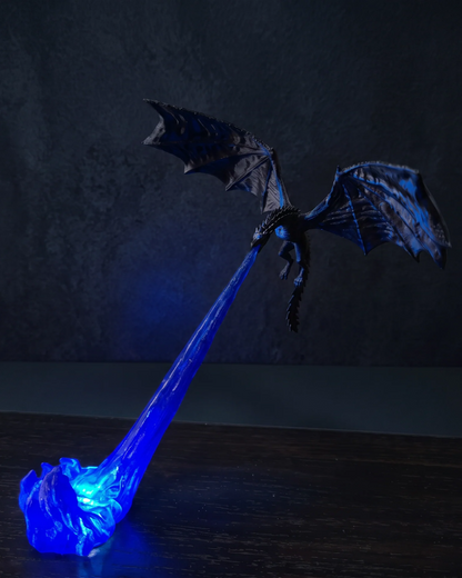 🔥Nectavira® Dragon’s Breath Fantasy Night Light – 3D Bookshelf Accent Lamp
