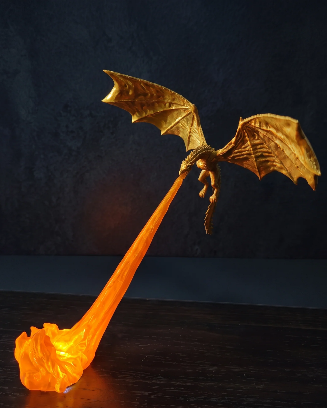 🔥Nectavira® Dragon’s Breath Fantasy Night Light – 3D Bookshelf Accent Lamp