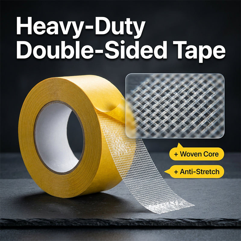 up🔥LAST DAY SALE - BUY 1 GET 1 FREE!!⚡50K+ SOLD!🏠High-Tack Double-Sided Mesh Tape