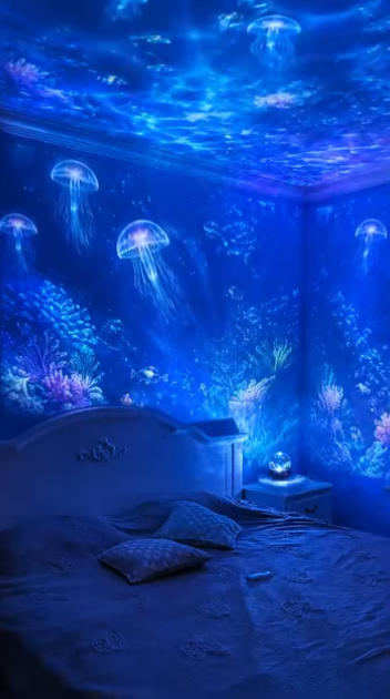 Full bedroom underwater projector customer review photo 10