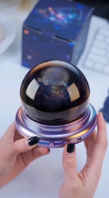 Galaxy projector close-up customer review photo 3