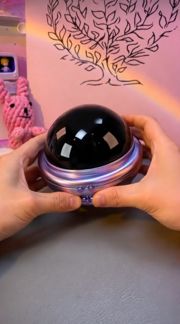 Soft color galaxy projector customer review photo 5