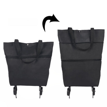 ROLLING SHOPPING BAG Carry More, Lift Less